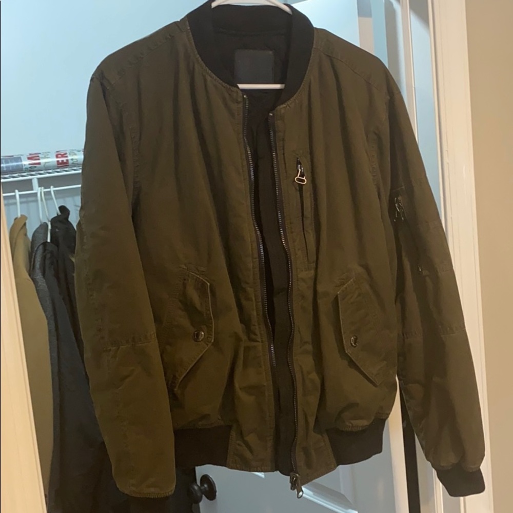 BLANK NYC bomber jacket from Bloomingdales